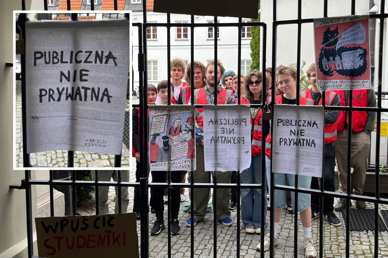 Okupują UW. Trwa studencki strajk okupacyjny