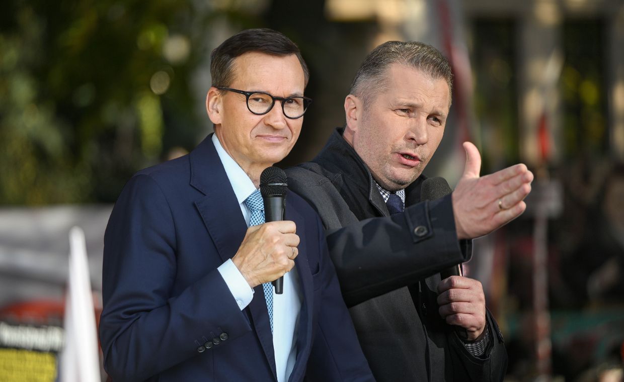 Czarnek wskazuje na Morawieckiego. "Z 'lepszości' wyszła zdrada"
