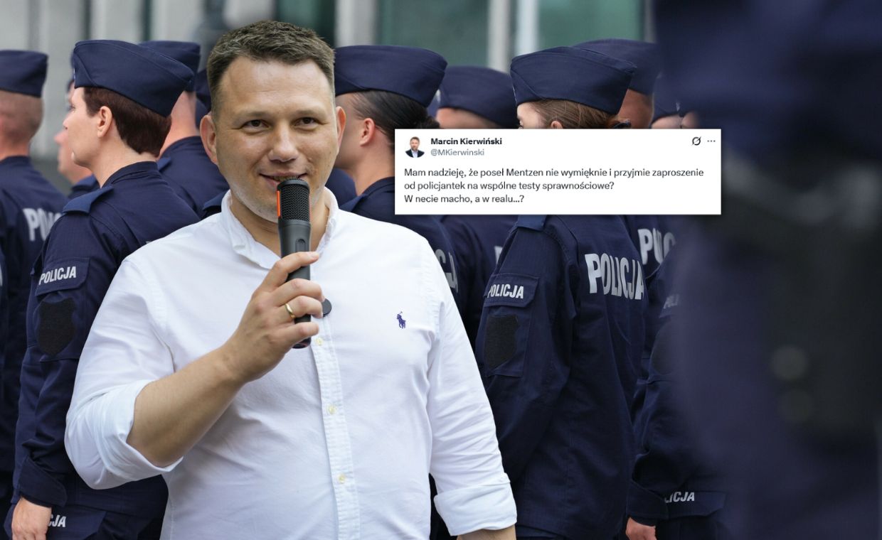 Mentzen dostał zaproszenie na testy sprawnościowe. Kierwiński skomentował
