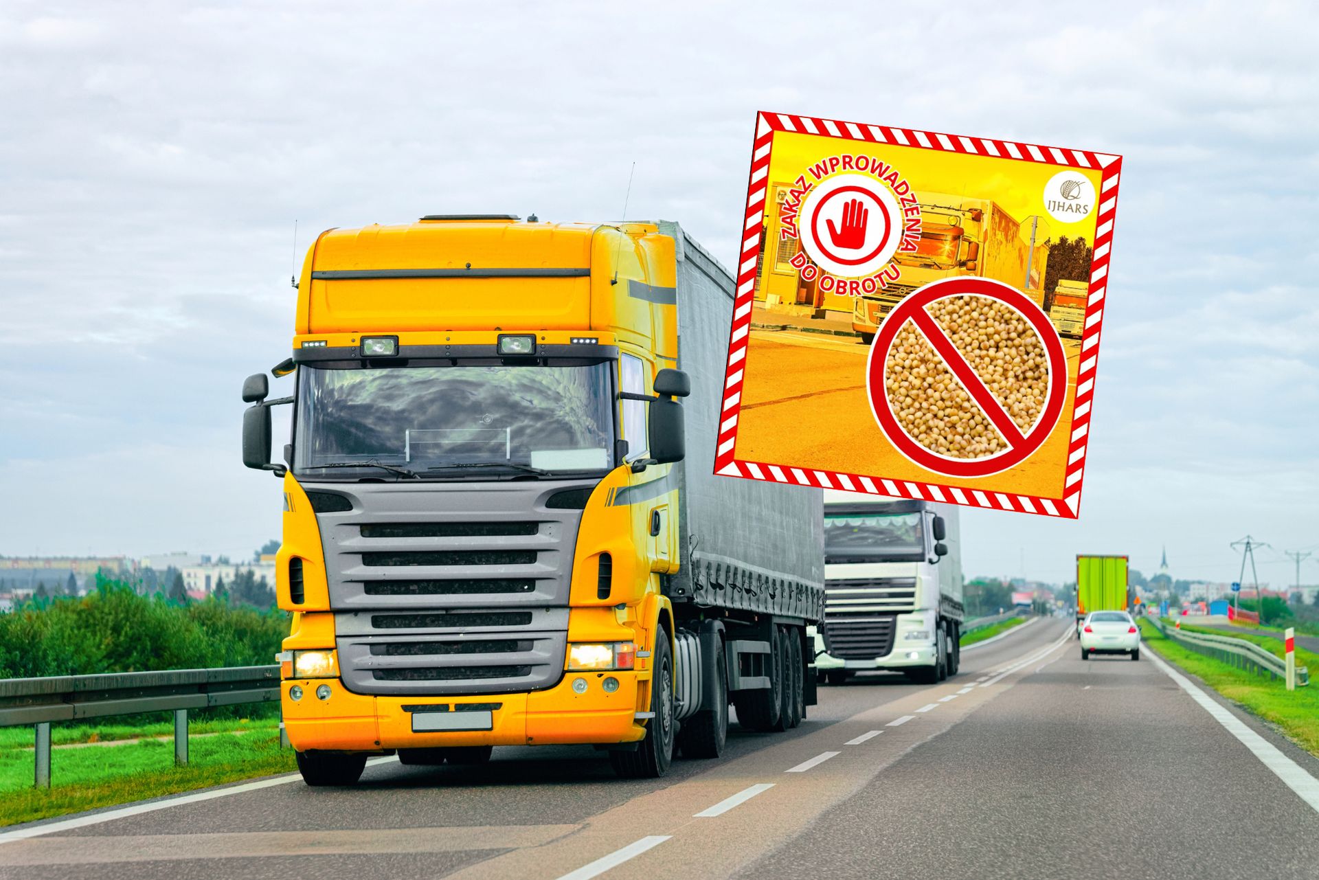 Nowy problem ze zbożem z Ukrainy. Polskie służby zatrzymały żywność