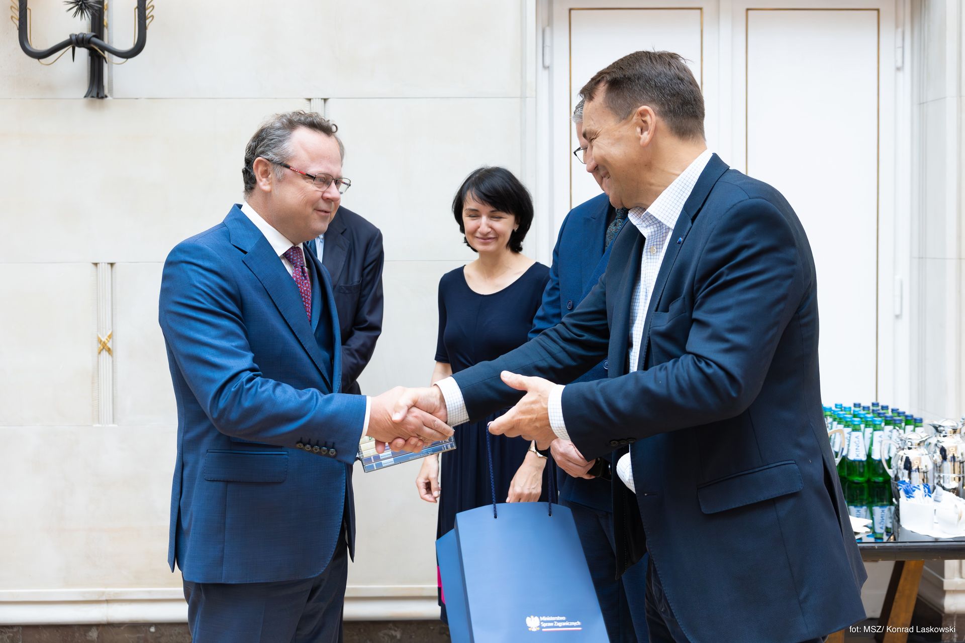 Zmiany w MSZ. Andrzej Szejna pożegnał się z resortem