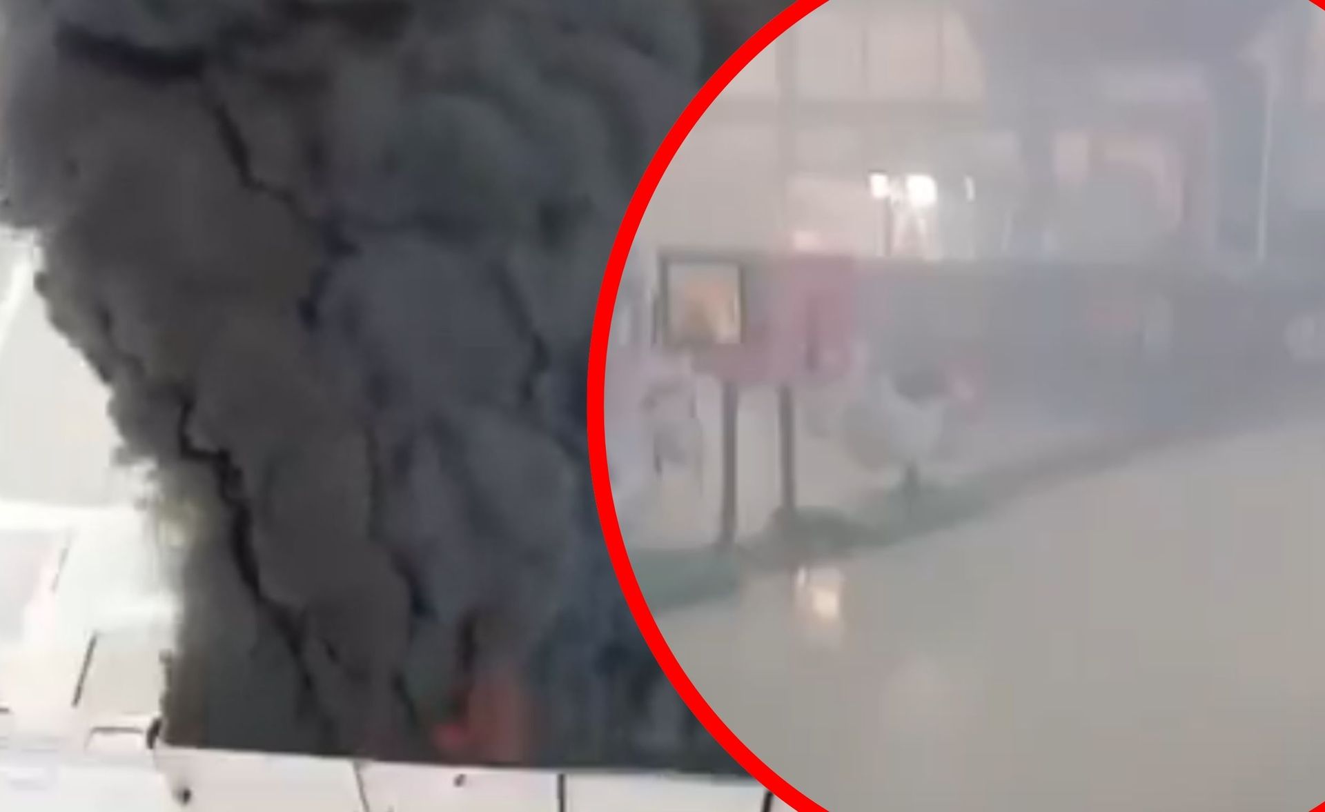 Dramatyczny pożar galerii handlowej w Meksyku. Kilka osób nie żyje