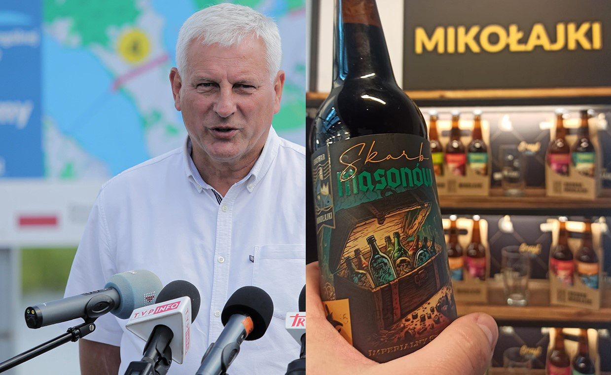 Burmistrz Mikołajek jest milionerem. Przyznał, iż naruszył prawo w sprawie zezwoleń na alkohol z browaru żony