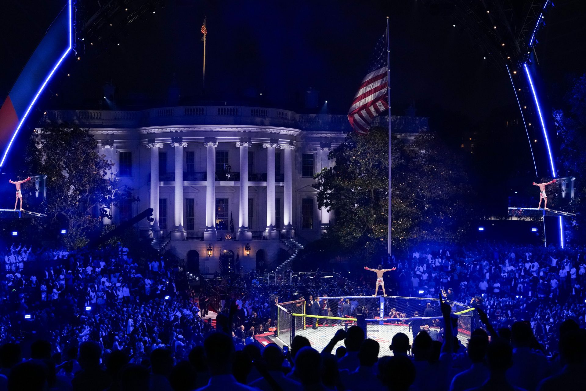 Gala MMA w Białym Domu. Osiem osób oskarżonych o udział w spisku