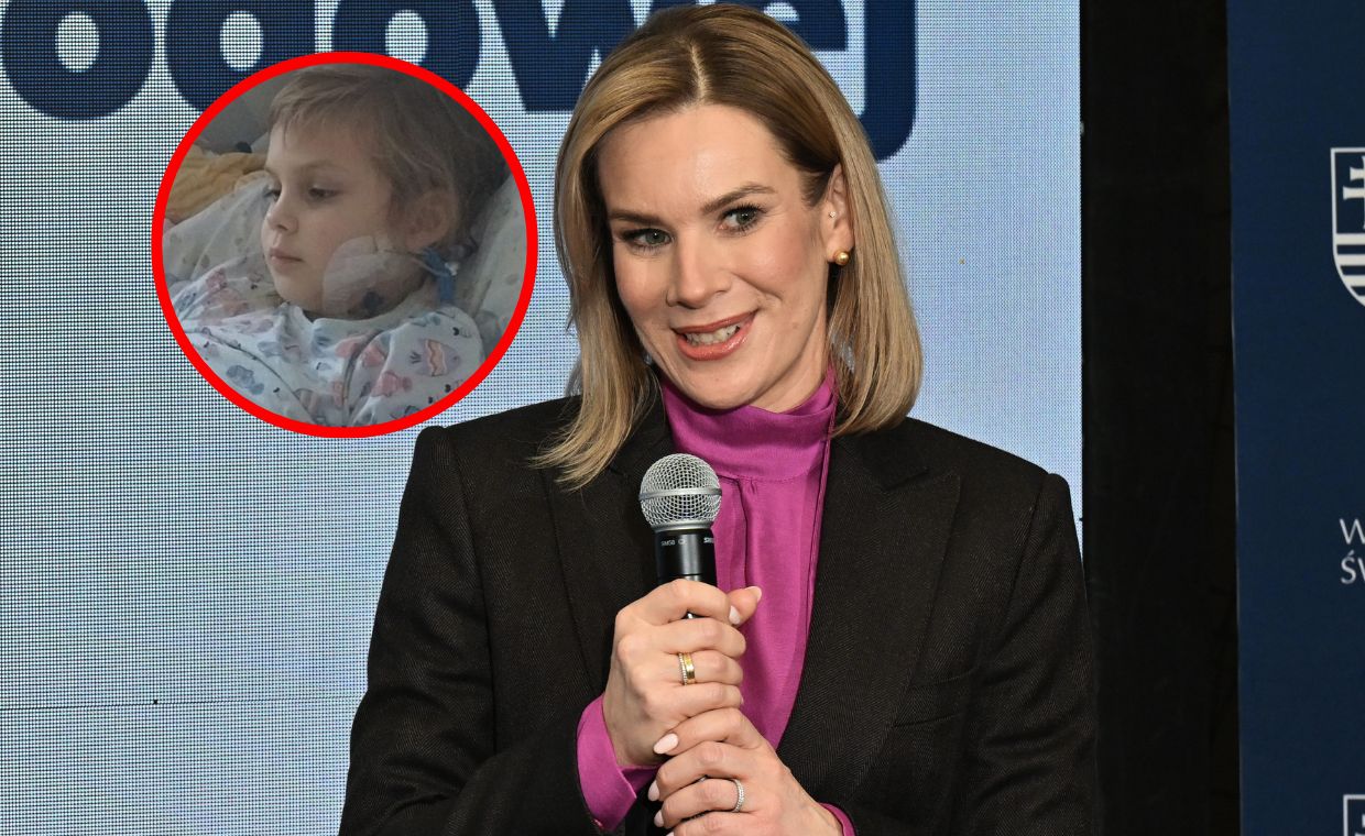 Nawrocka włączyła się do akcji. Walczą o życie 7-latki