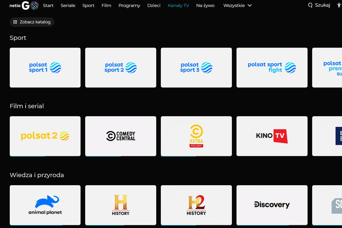 Wysyp nowych kanałów telewizyjnych w usłudze Netia Go