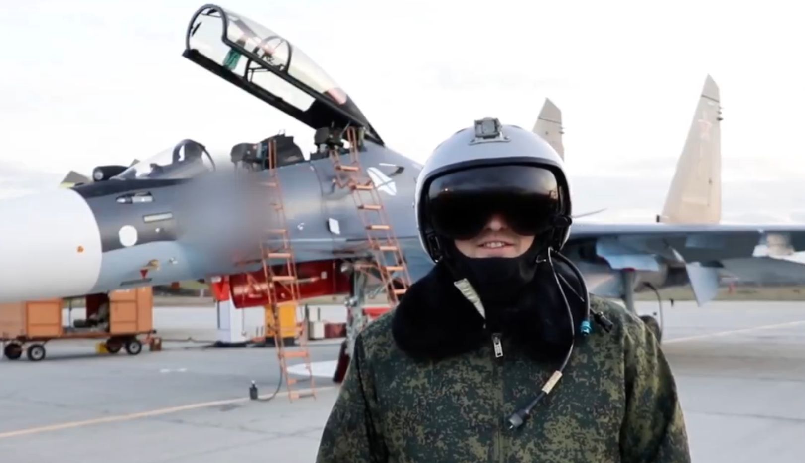 Rosjanie pokazali nagranie. "Zapomnieli" o ważnym szczególe