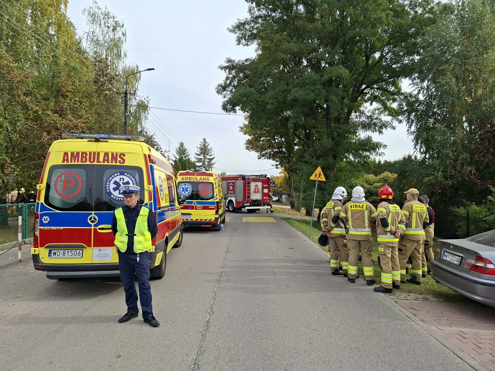 Atak nożem w szkole pod Wyszkowem. Wiadomo, co z 15-latkiem
