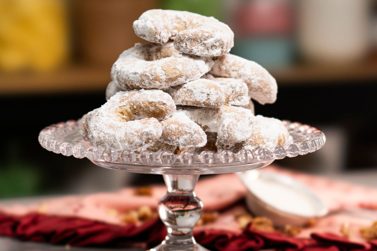 Co roku na andrzejki robię te kruche ciasteczka. I to od razu z podwójnej porcji, bo tak gwałtownie znikają