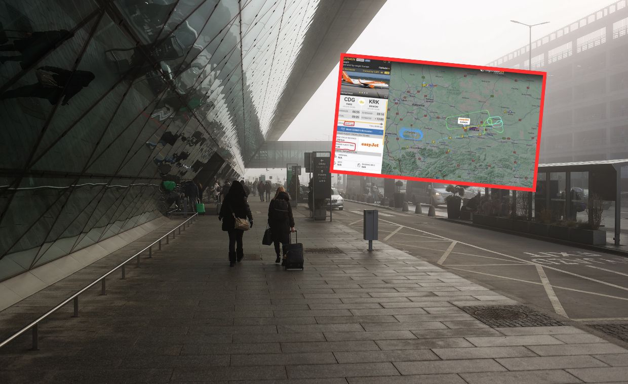 Utrudnienia na krakowskim lotnisku. Wszystko przez mgłę