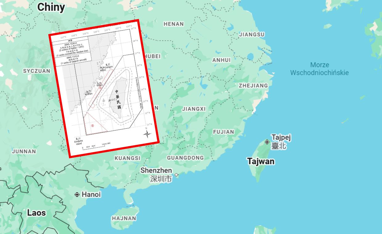 Chiny nie przestają prowokować. Tajwan podnosi gotowość