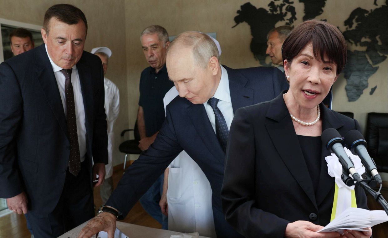Prowokacja Putina na spornej wyspie. Premier Japonii mówi wprost