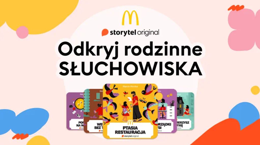 McDonald’s i Storytel z serią słuchowisk dla rodzin
