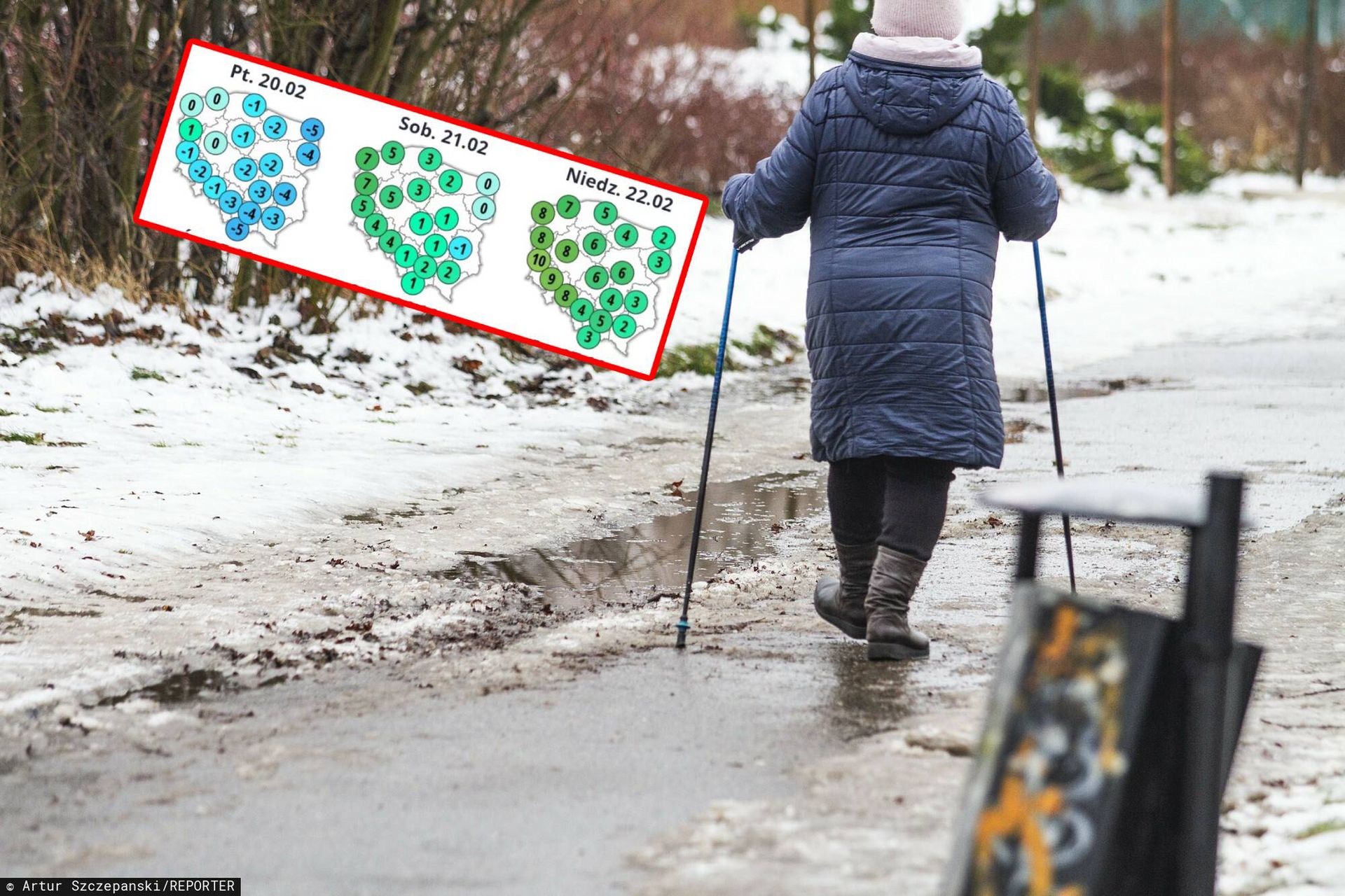 Mrozy, a potem nagły skok temperatury. Zobacz prognozę na 5 dni