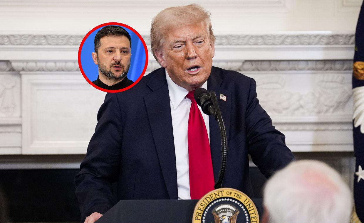 Zełenski zadowolony po rozmowie z Trumpem. "Dziękuję Ameryko!"