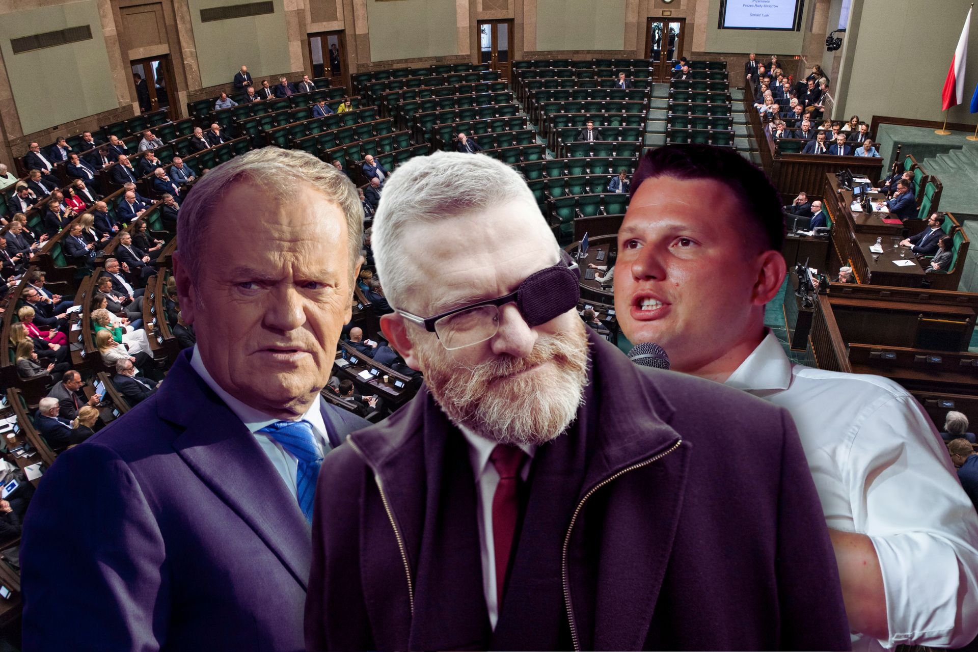 Sensacyjny sondaż. Partia Brauna wyprzedza Konfederację