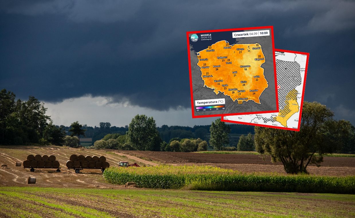 Ostrzeżenia przed burzami. Wydano alerty