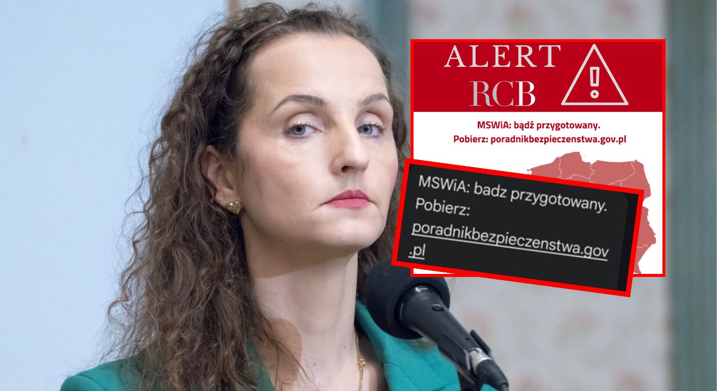 Problemy z linkiem RCB. Rzeczniczka MSWiA zabrała głos