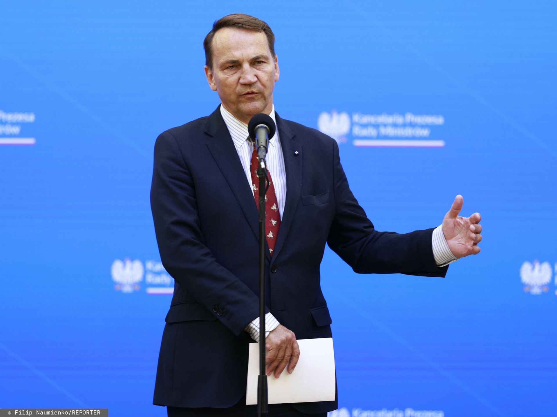 Sikorski zabrał głos ws. Ukrainy. "Wspieramy, ale też chronimy polski rynek"