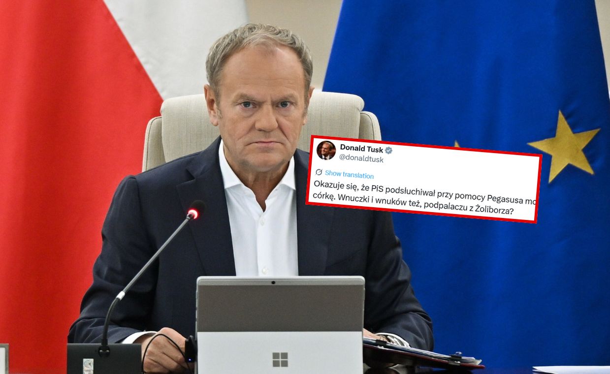 Rodzina Tuska podsłuchiwana Pegasusem? Jest reakcja premiera