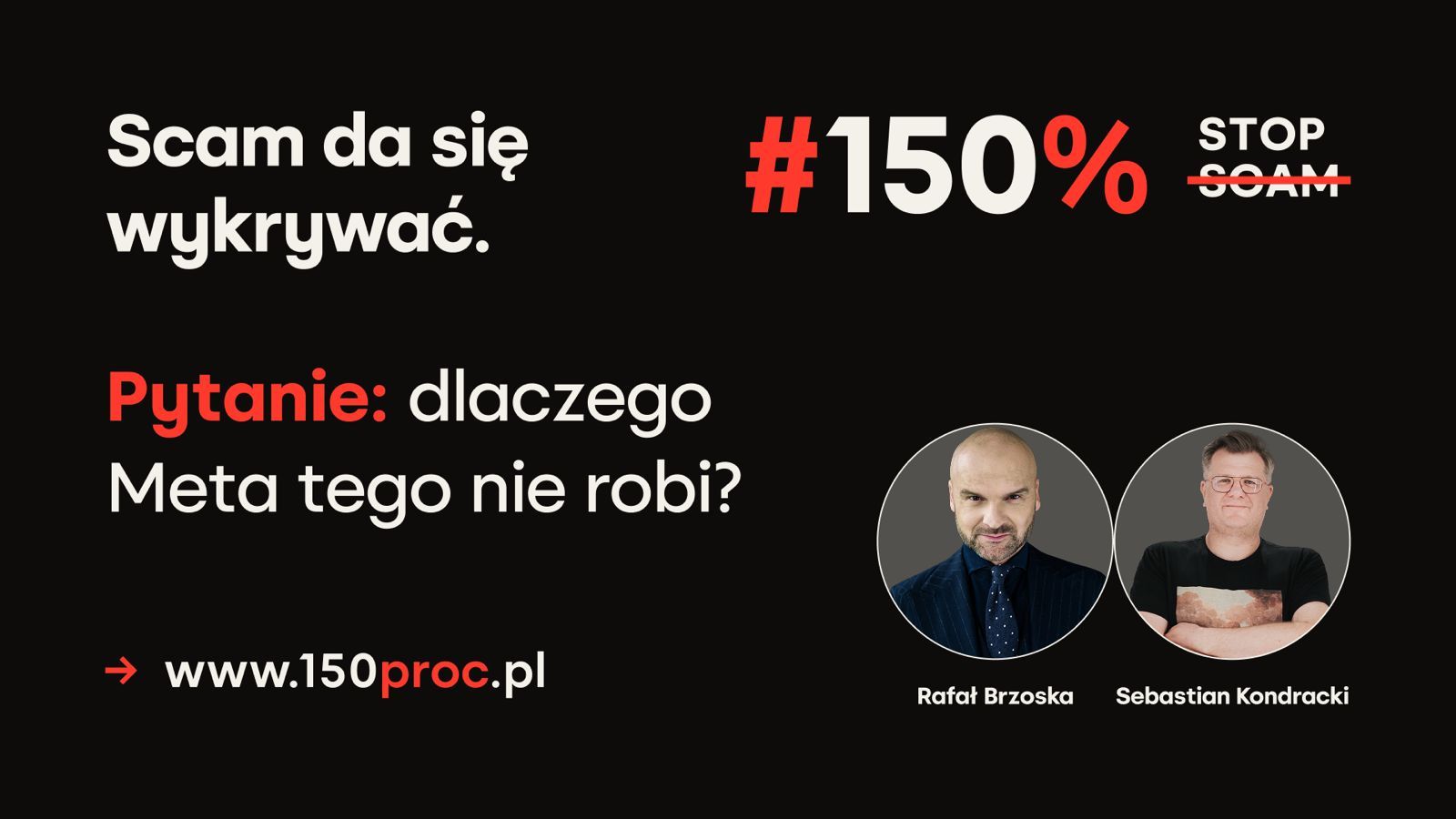 Brzoska uruchamia ScamWatch. Ma wykrywać scam wobec bierności Mety