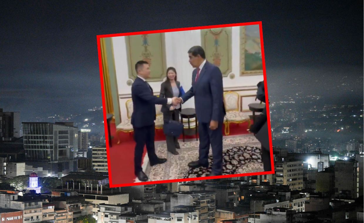 Maduro gościł chińską delegację. Ostatnie nagranie przed pojmaniem