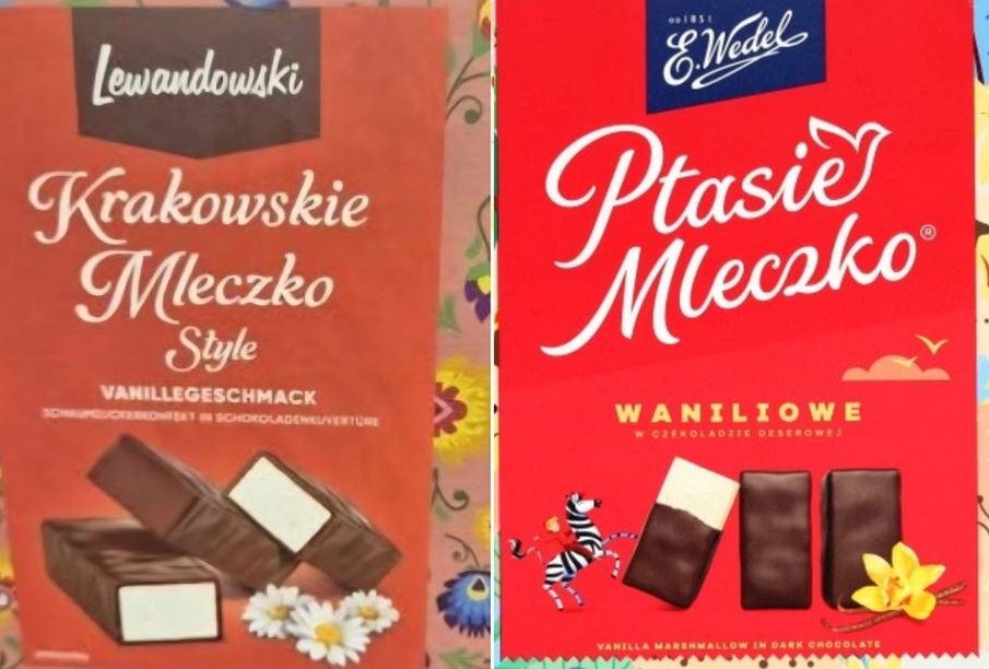 W niemieckich sklepach słodycze à la Ptasie Mleczko. Szef Wedla: podobieństwo oczywiste