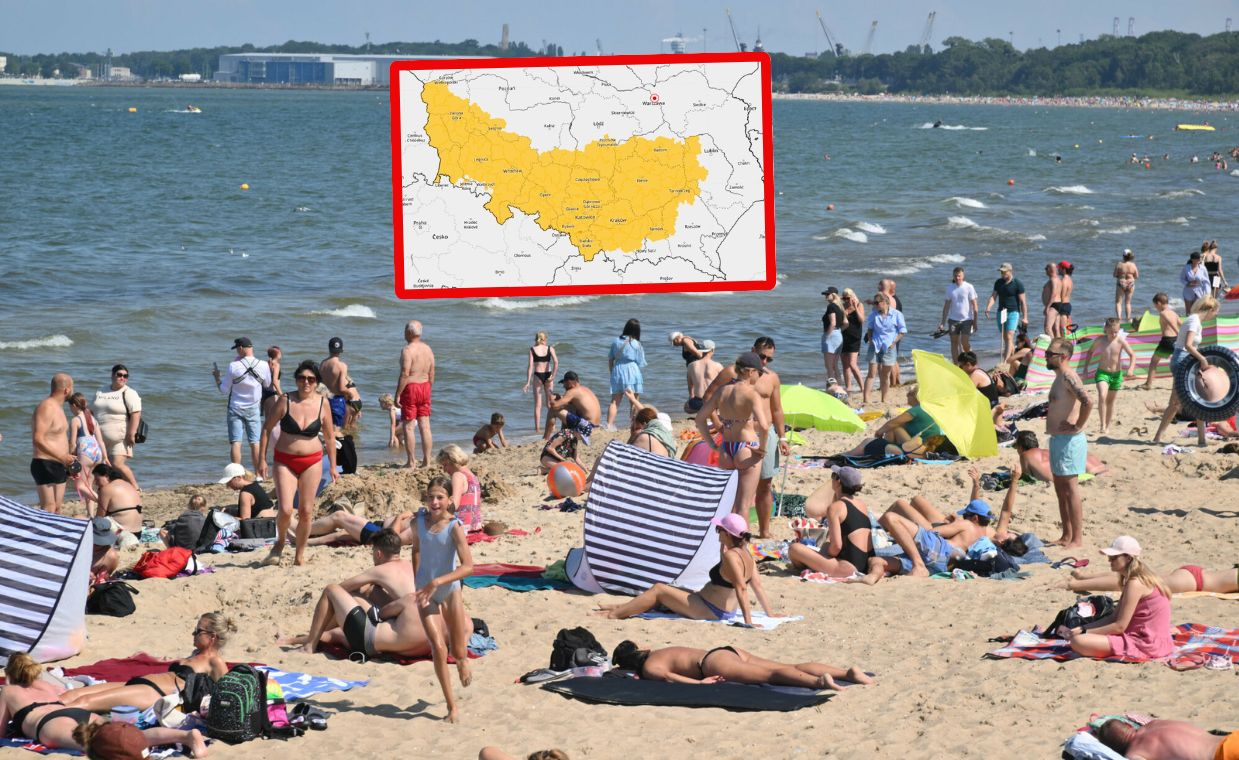 Ostrzeżenie przed upałami: IMGW prognozuje wysokie temperatury