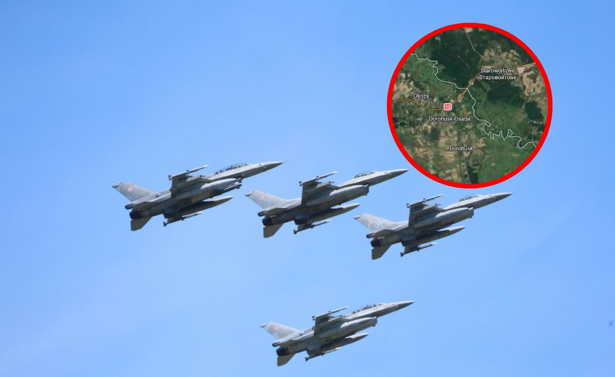 Rosyjski dron uderzył przy granicy. Szef MON komentuje