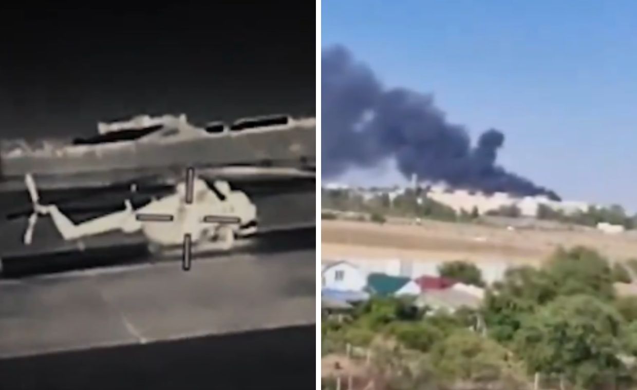 Atak "Duchów" na Krymie. Uderzyli w bazę lotniczą Putina