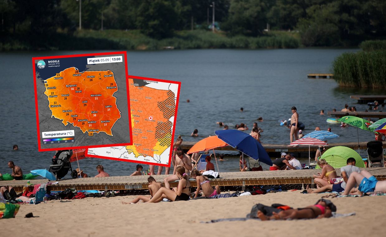 Pogoda na weekend. Upały, ale i groźne burze