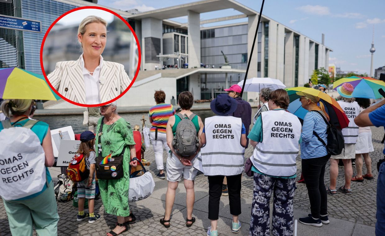 Zagłuszyli wywiad liderki AfD. Berlińska policja komentuje