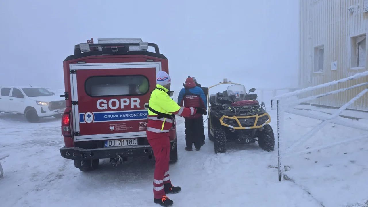 Turystka morsowała na sucho w Karkonoszach. O krok od tragedii