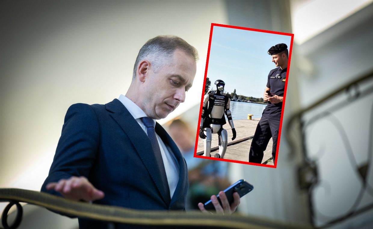 Wpuścili chińskiego robota do portu Wojska Polskiego. MON reaguje