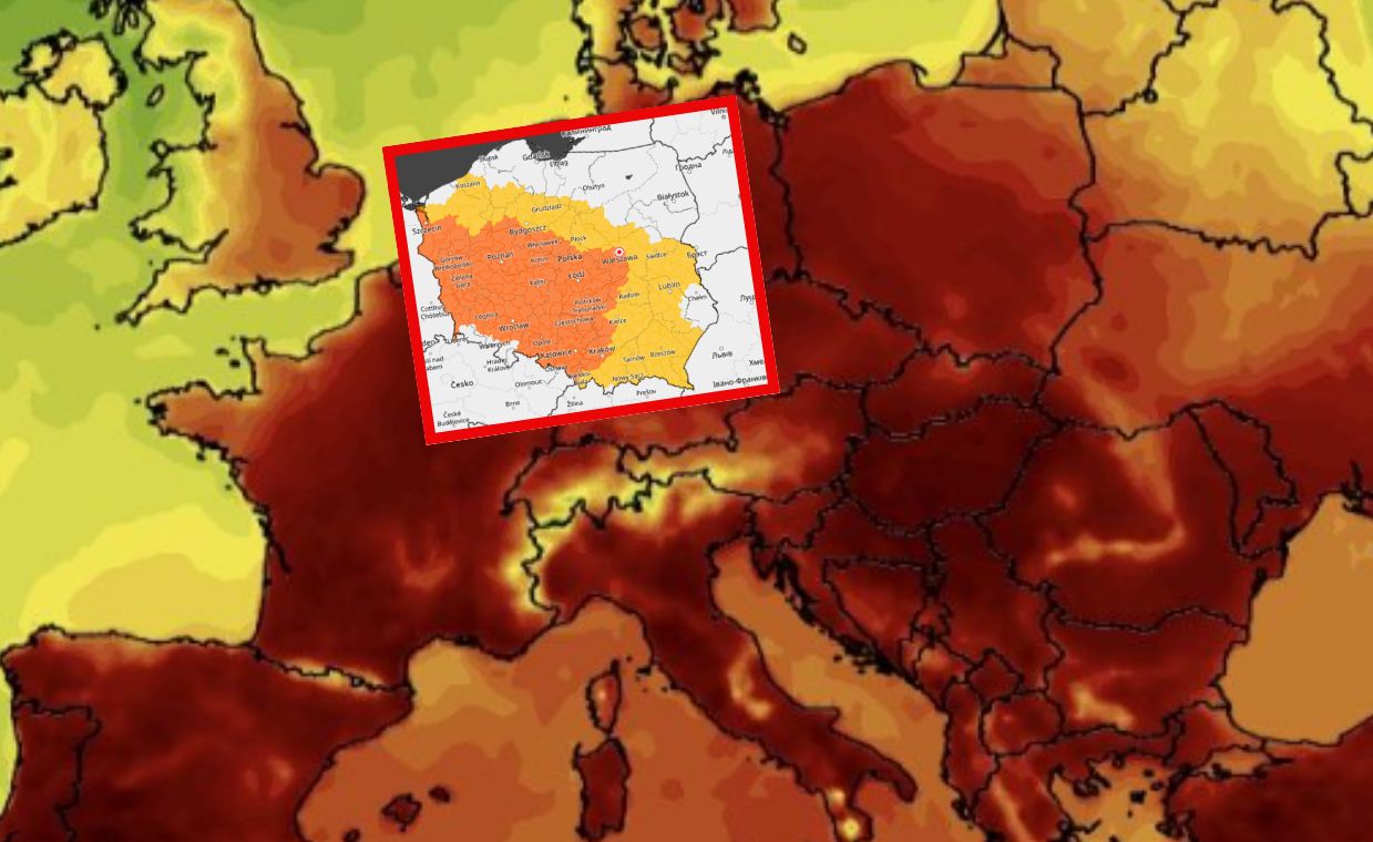 Żar leje się z nieba. choćby 34 stopnie, alerty dla wielu regionów