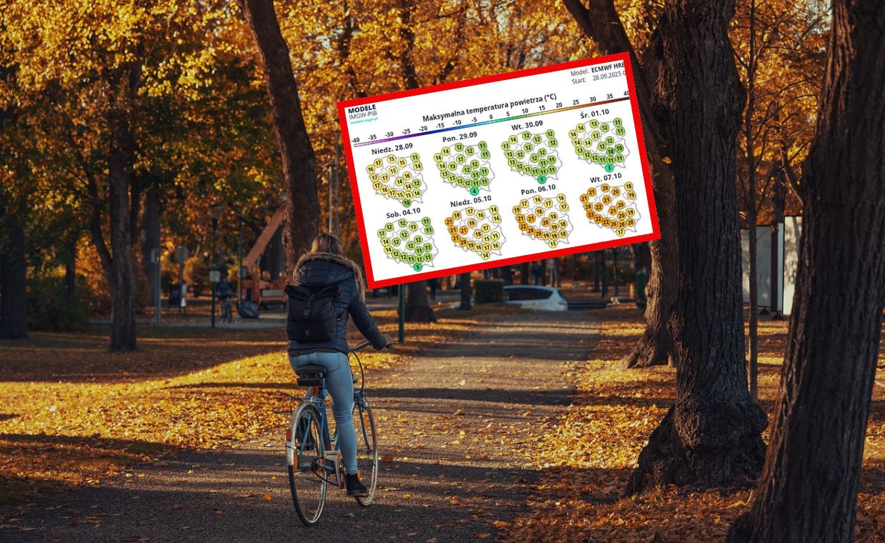 Kilka dni złotej jesieni. Na termometrach choćby 20 kresek