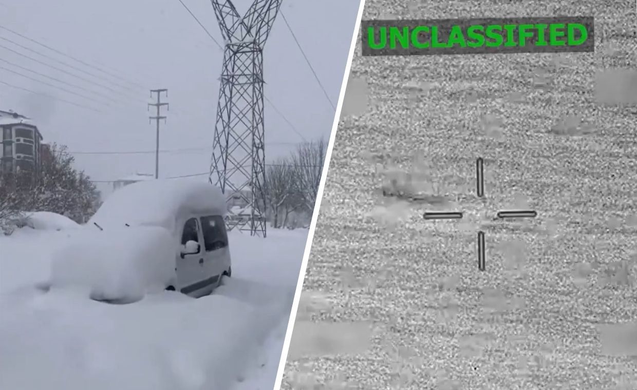 Działo się w nocy. 30. atak USA na "narkoterrorystów". Turcja w śniegu