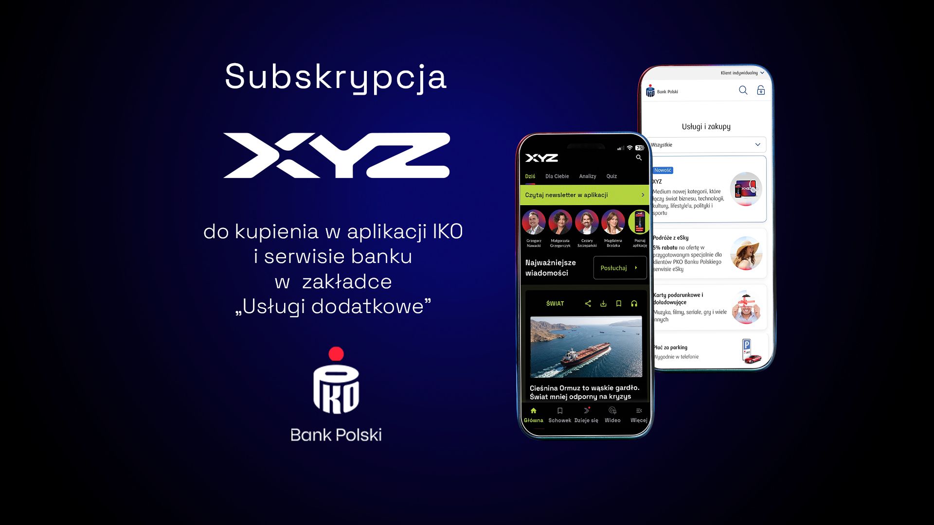 Pakiety XYZ dla klientów PKO BP