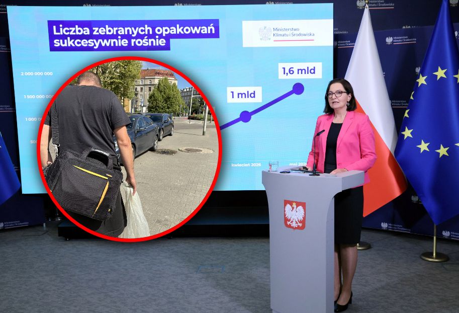 Wyścig po złoto z systemu kaucyjnego. "W słoneczny dzień moja dniówka to 200 zł"