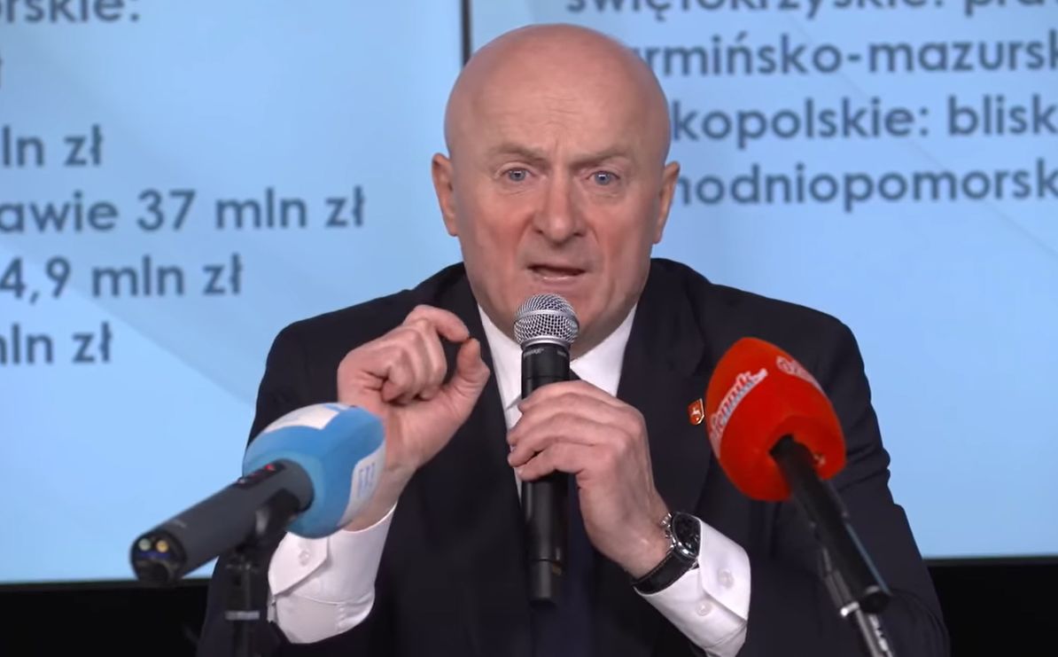 Awantura po konferencji marszałka z PiS. Puściły nerwy
