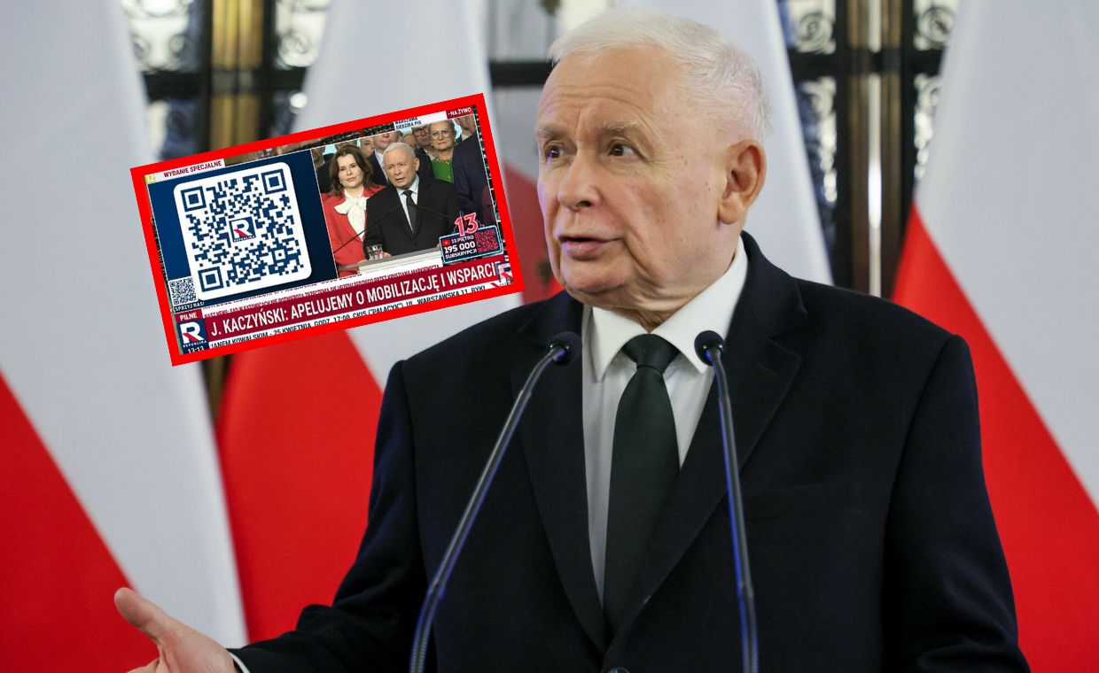 "Jeszcze jeden dowód". Prezes PiS o sytuacji na antenie Republiki