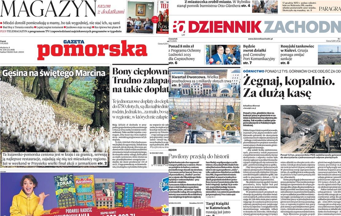 Tak kurczą się dzienniki regionalne. "Gazeta Krakowska" w dół o prawie 30 proc.