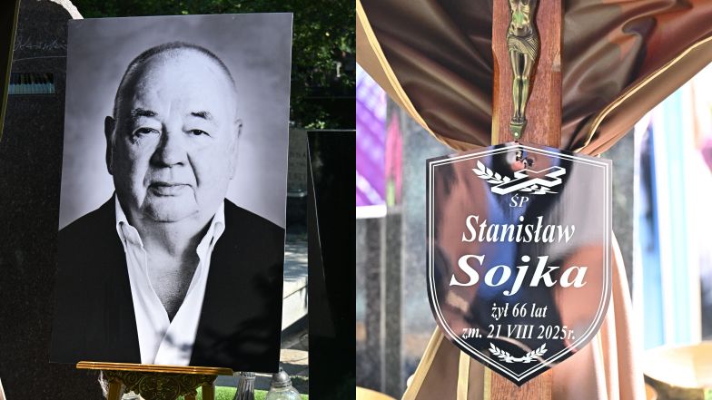 Na pogrzebie Soyki odczytano wzruszającą przemowę żony. "Zawsze szanowałam, iż Twoja pierwsza żona i dzieci były w Twoim sercu"