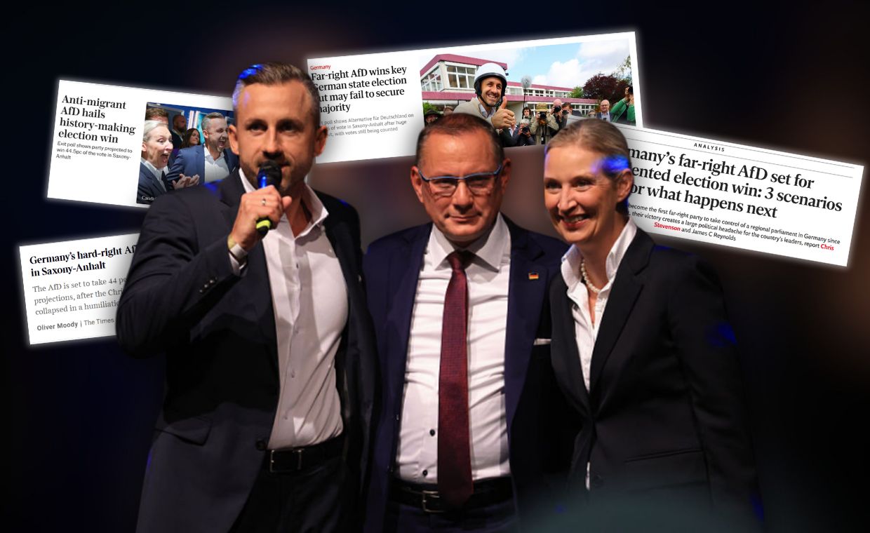 Sukces AfD w Niemczech. Brytyjska prasa pisze o upokorzeniu Merza