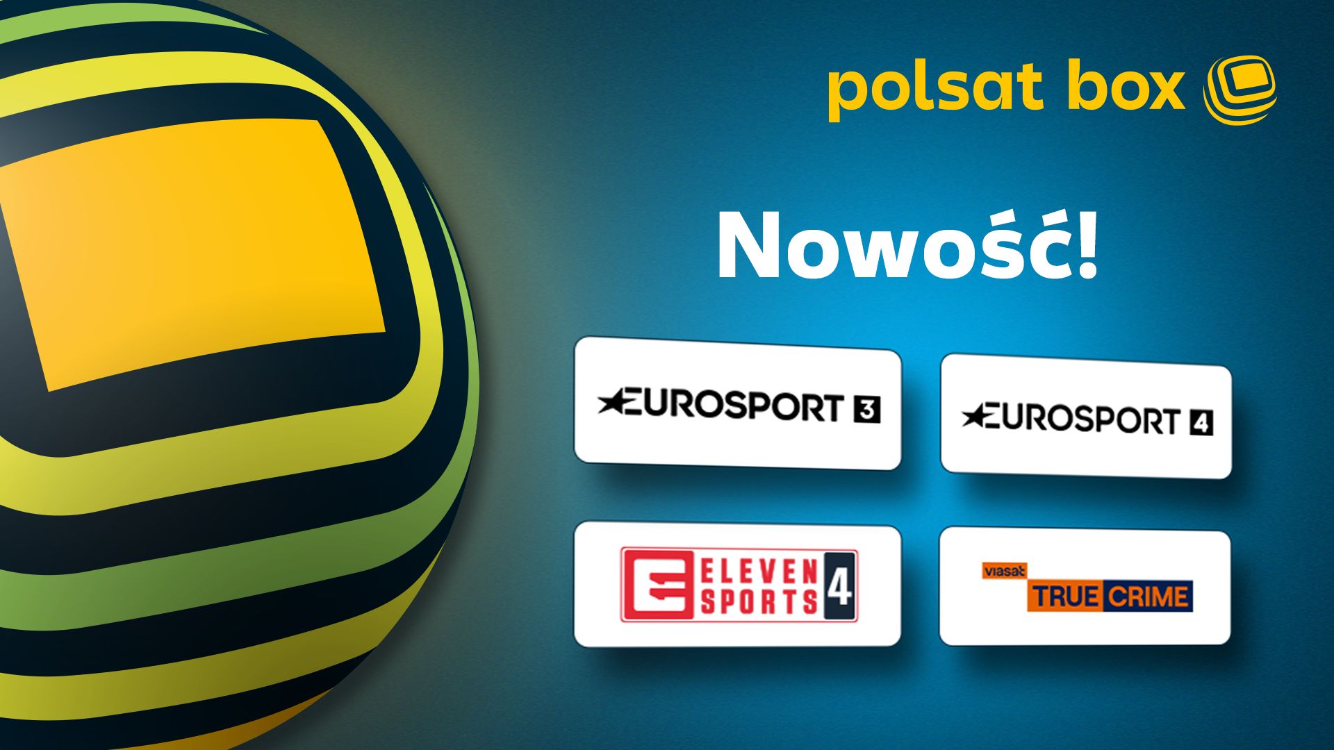 Nowe kanały sportowe i kryminalne w Polsat Box