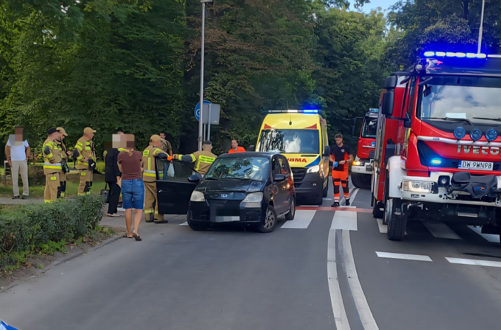 Trzy dziewczynki potrącone na pasach. Za kierownicą 76-latek