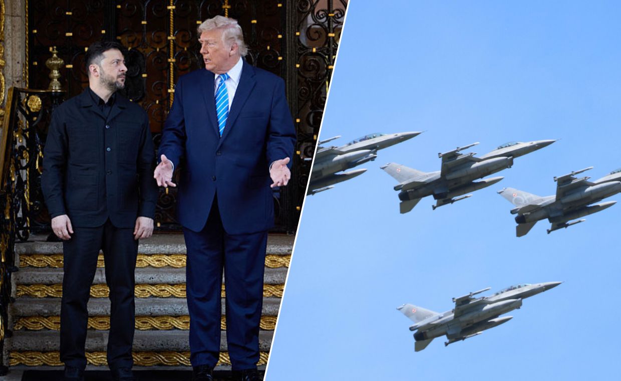 Działo się w nocy. Wzajemne oskarżenia Trumpa i Zełenskiego, polskie myśliwce poderwane