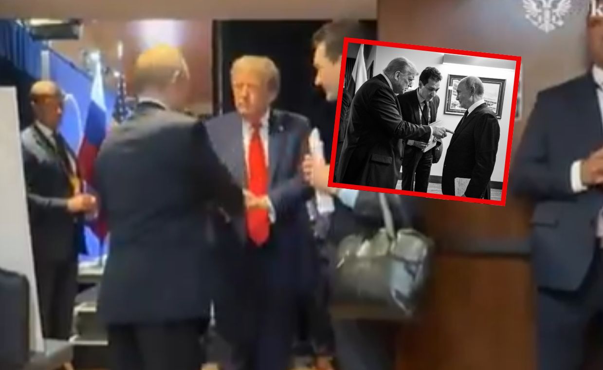 Uchwycili pożegnanie Trumpa z Putinem. Pojawiło się wymowne zdjęcie