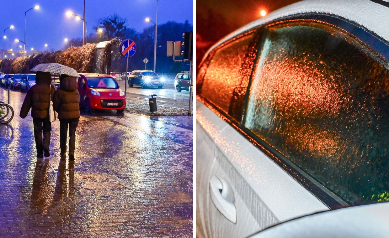 Gołoledź paraliżuje region. Szkoły odwołują lekcje