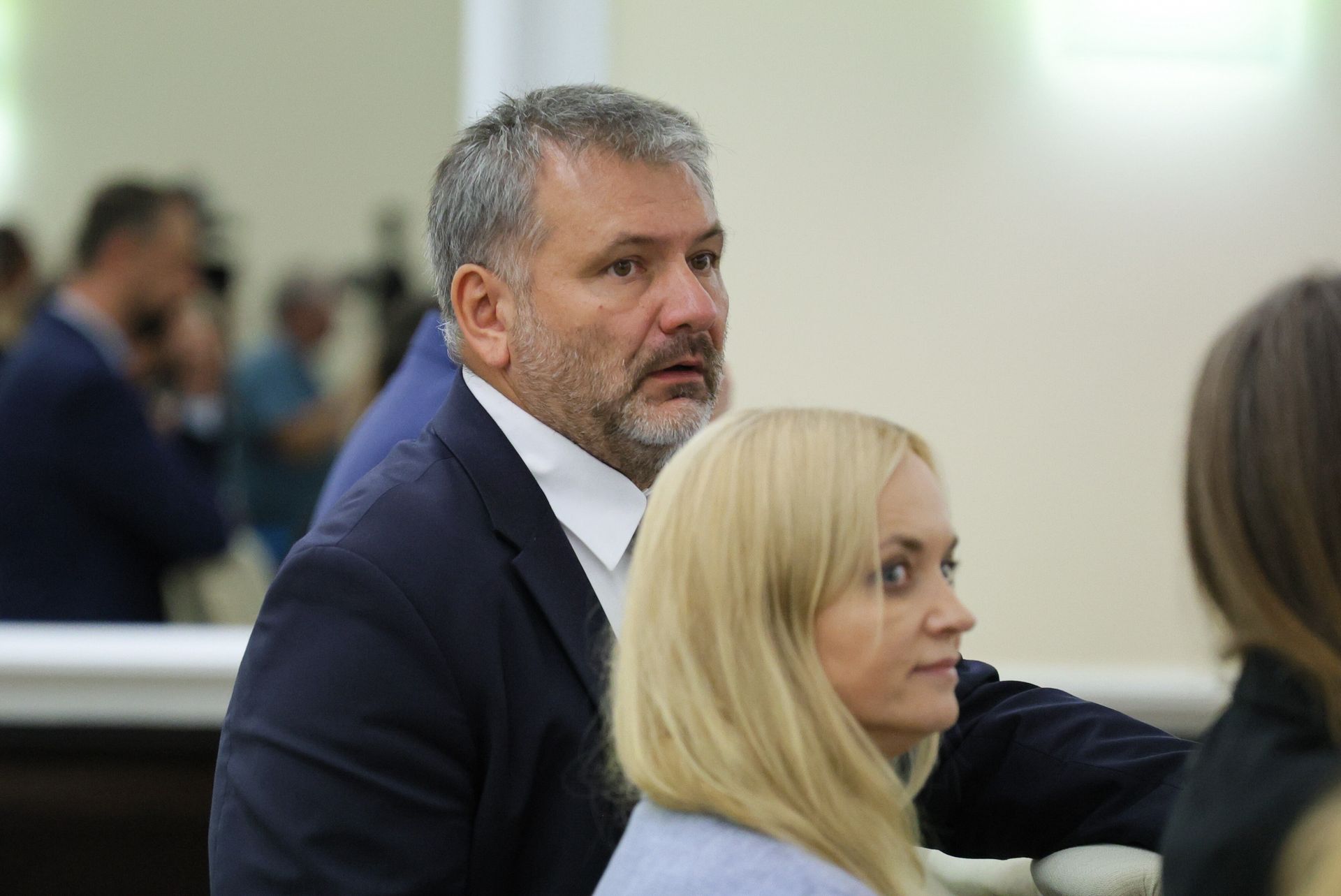 Waldemar Żurek pojawił się na KRS. "Będę dążył do opuszczenia przez was tego budynku"